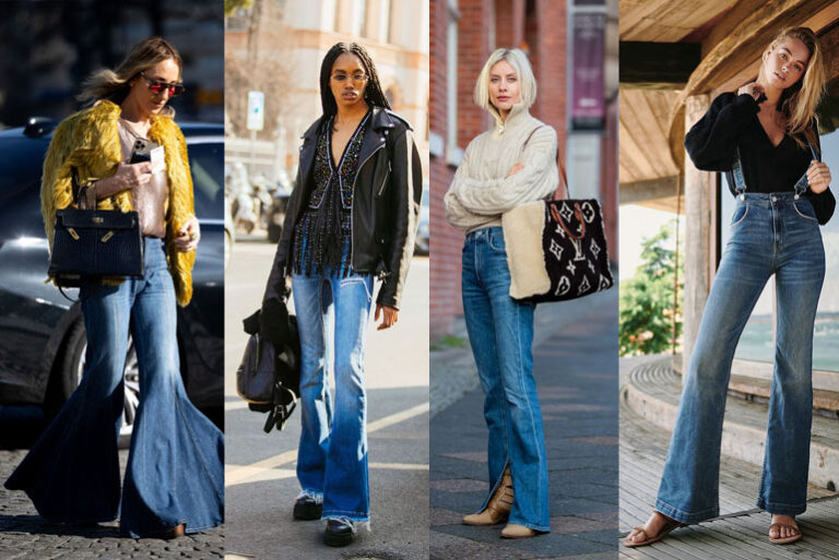 Flared Jeans Outfits