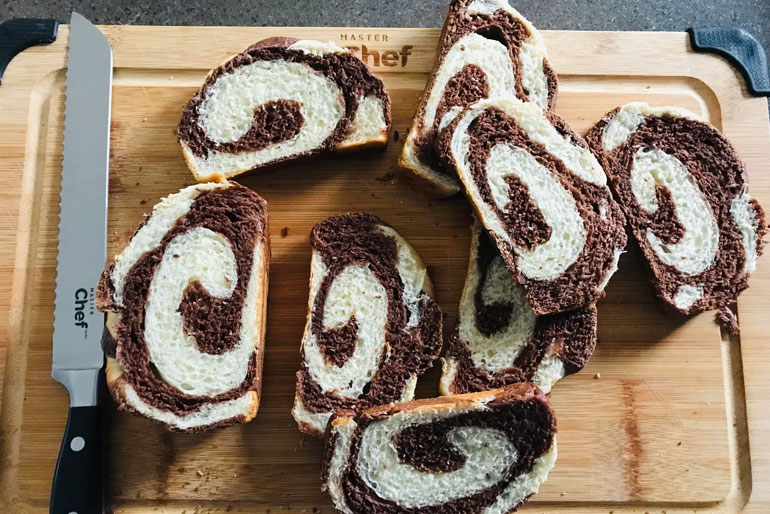 How to Actually Make a Chocolate Swirl Loaf at Home
