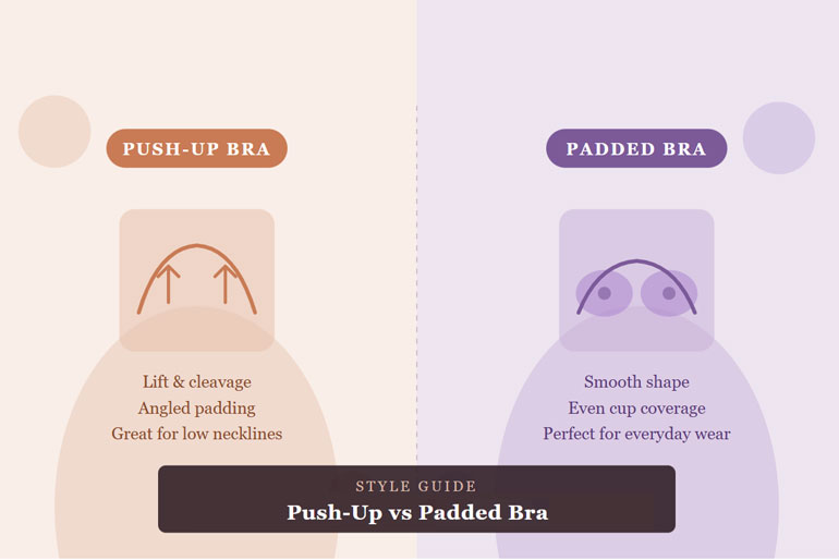 Push-Up vs Padded Bra