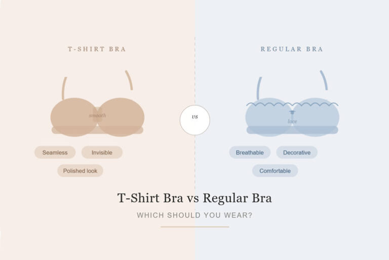 T-Shirt Bra vs Regular Bra