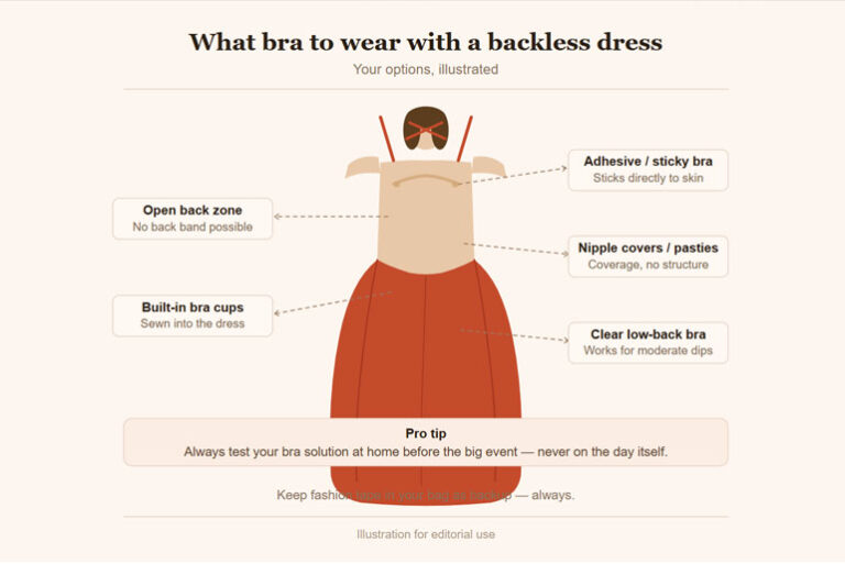 What Bra to Wear with a Backless Dress